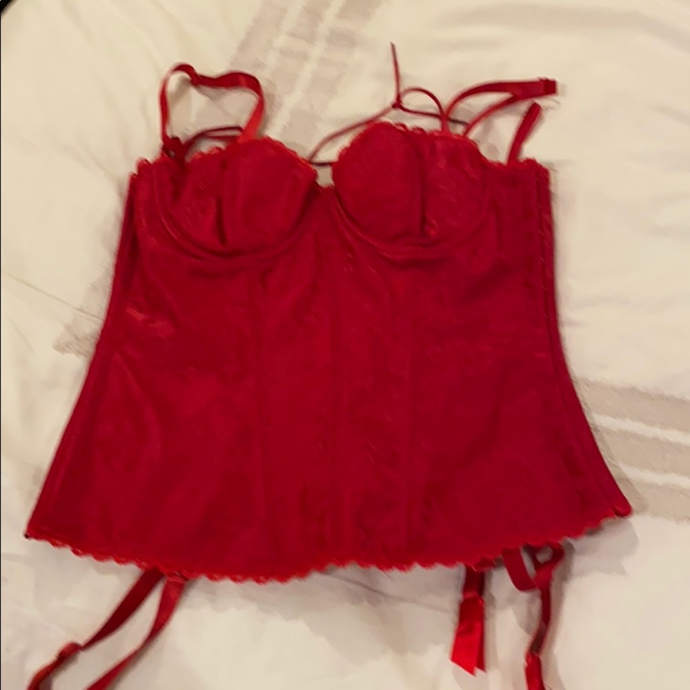 Red corset